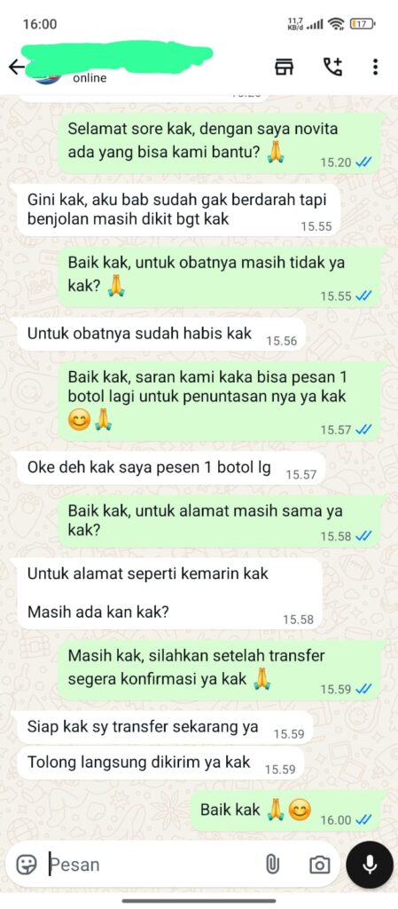 Obat BAB Keluar Darah