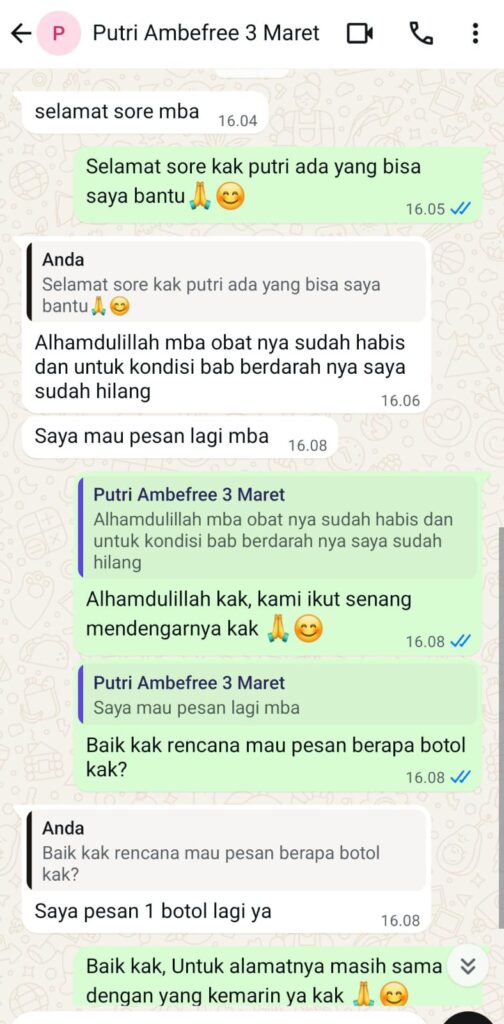 Obat BAB Keluar Darah